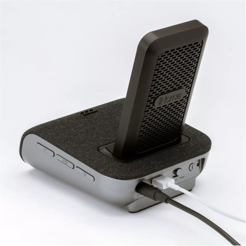 Despertador Bocina Bluetooth Carga Inalámbrica ... image number null
