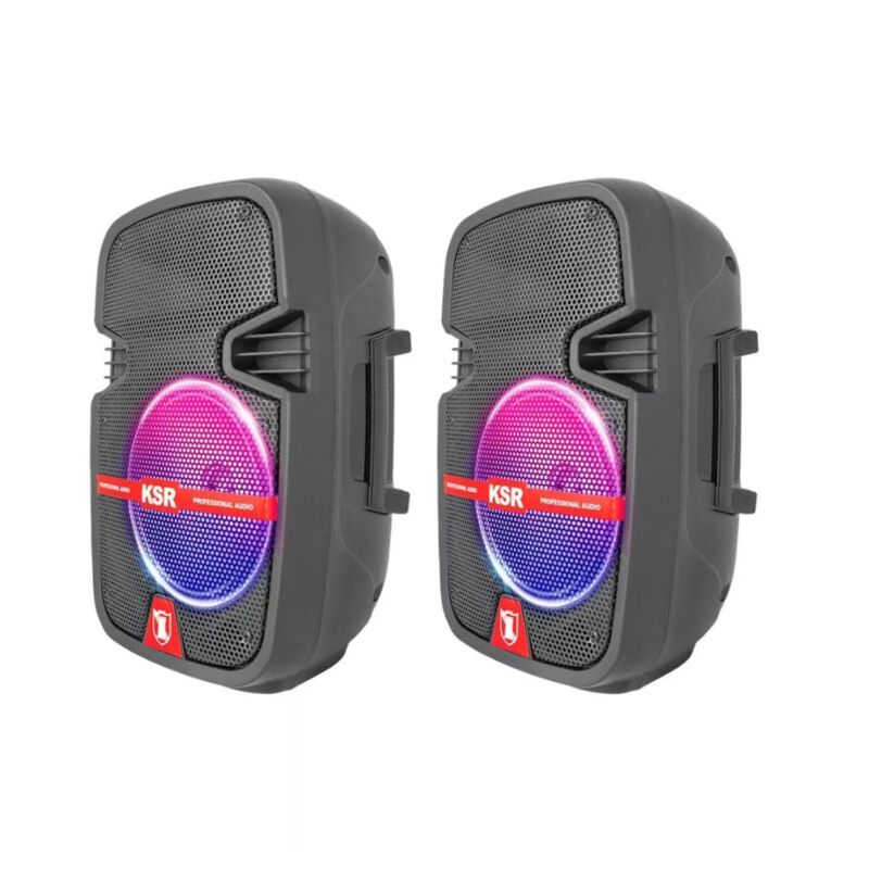 Kit 2 Bafles Amplificado Kaiser Pak-7908 8 C/ T... image number null