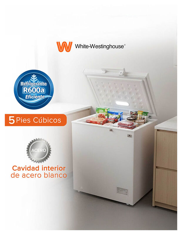 Congelador 5 Pies 145 L White Westinghouse  Con... image number null