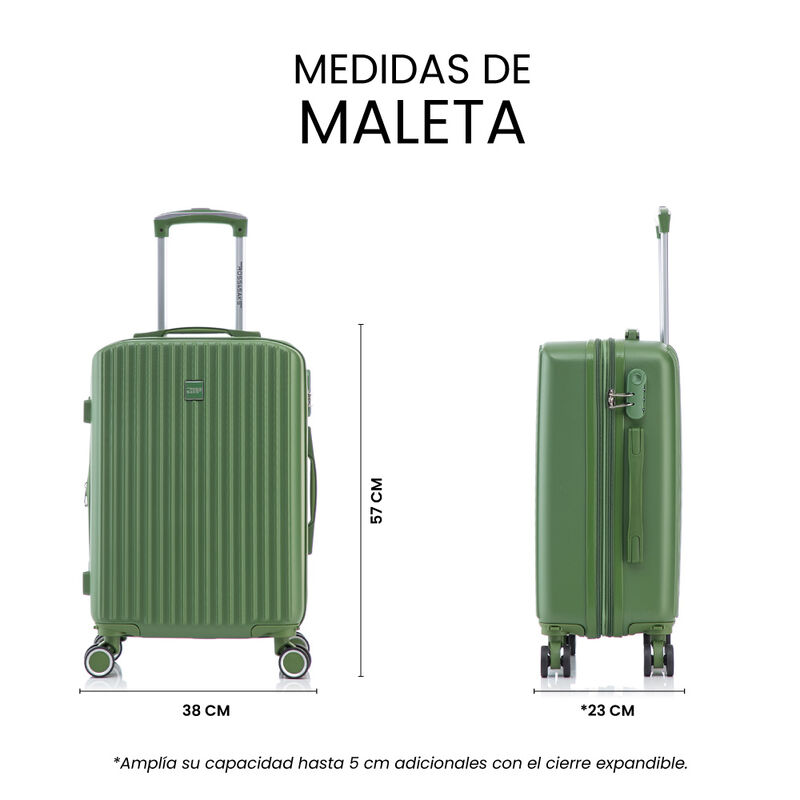 Maleta Expandible de Mano R&iacute;gida con Ruedas 10 ... image number null