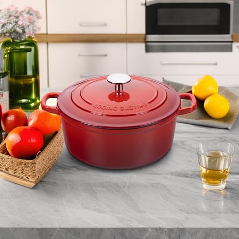 Olla Holandesa Edging Casting 7L Roja image number null