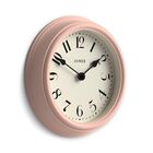 Reloj De Pared Jones Clocks 23 cm Dise&ntilde;o Elegante Rosa