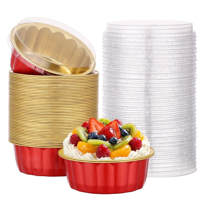 Cazuelitas Beasea 235ml 50 unidades con tapas r... image number null