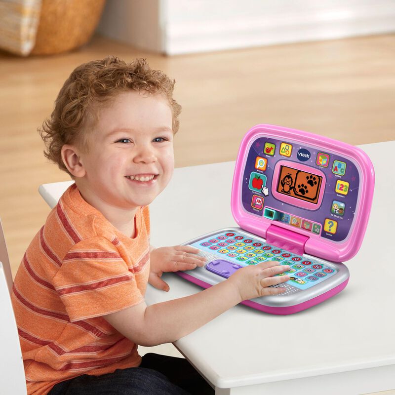 Laptop Preescolar Vtech Play Smart Pink Con 30 ... image number null