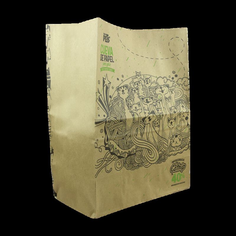 Fancy Pets Cueva De Papel Con Catnip Para Gato ... image number null