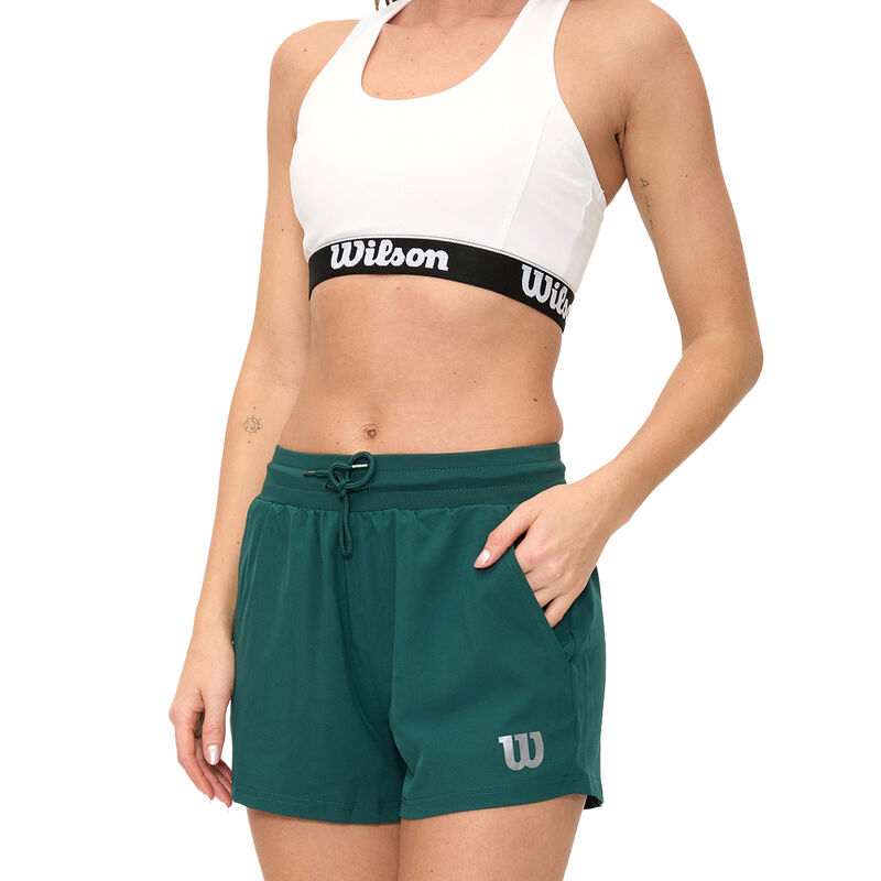 Short Wilson Para Entrenamiento Mujer Verde Osc... image number null