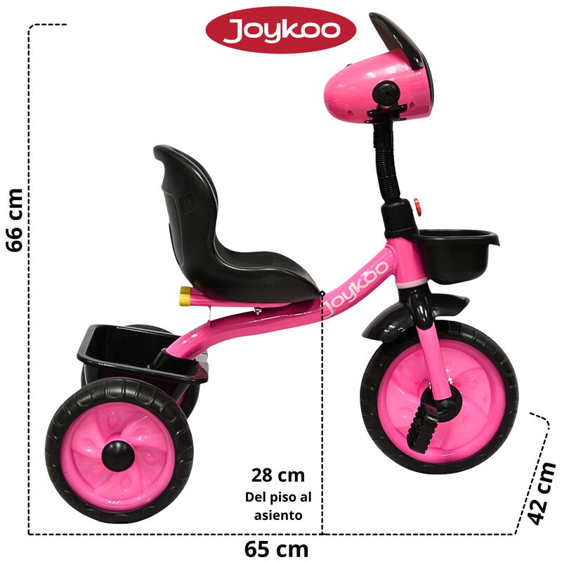 Triciclo para Ni&ntilde;os Torreta con Luz y Sonido Ru... image number null