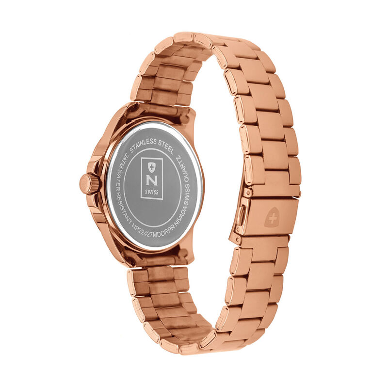 Reloj Nivada Corporate Cab Oro Rosa/Ac Carat Pl... image number null