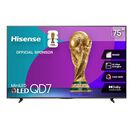 Pantalla Hisense 75qd7qfm 75'' Mini-led Smart Fire Tv Uhd 4k,control Remoto Por Voz Alb