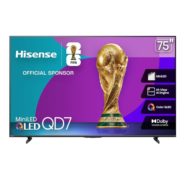 Pantalla Hisense 75qd7qfm 75'' Mini-led Smart F... image number null