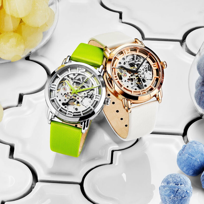 Reloj Stuhrling para mujer 3982.5 automatico sk... image number null