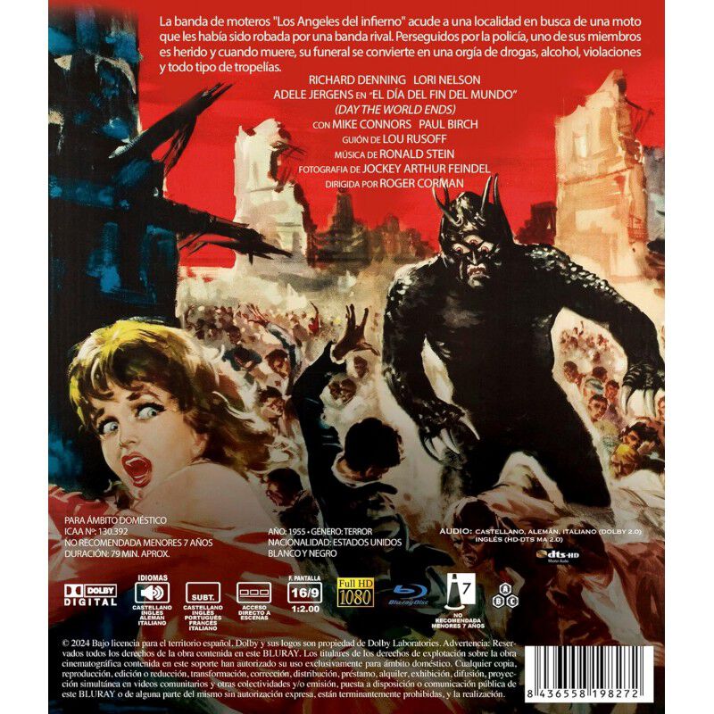 El D&iacute;a Del Fin Del Mundo [blu-ray] (1955) Day T... image number null