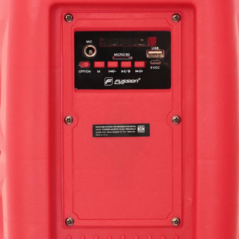 Bafle Fussion PBS-8JELLYRD 8 15000W JELLY Roja image number null