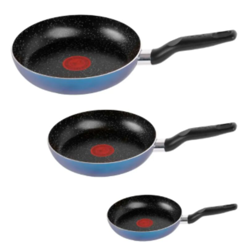 Juego De Sartenes T-fal 233000 20,24,26 Daily S... image number null