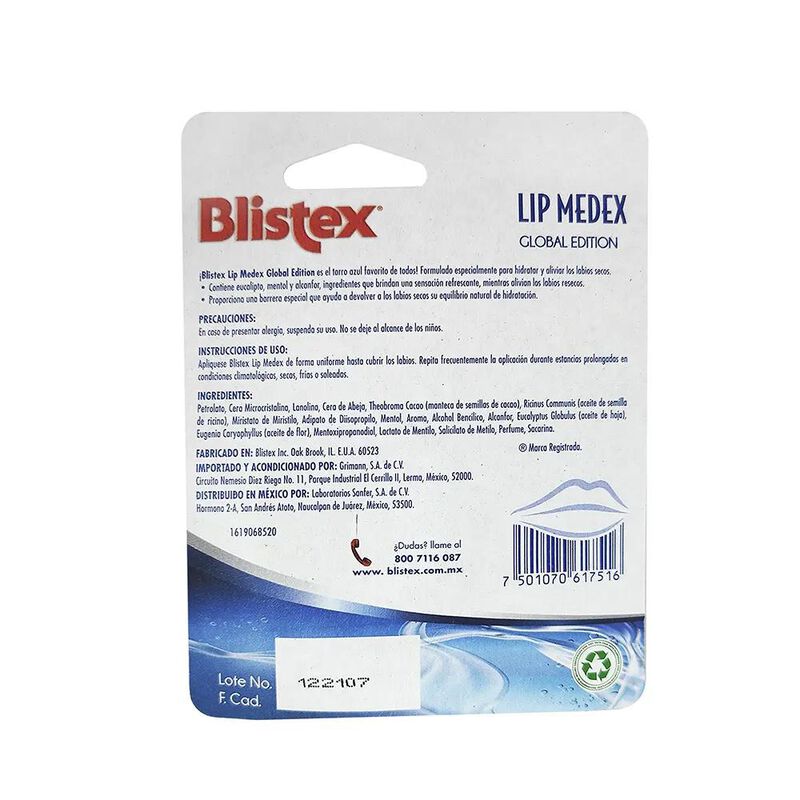 Blistex Lip Medex 7 G 1 Gramos image number null