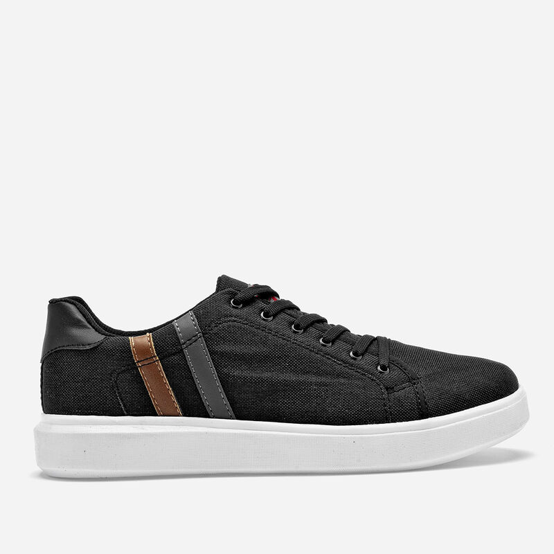 Felpor tenis para hombre negro camel cod 141233... image number null