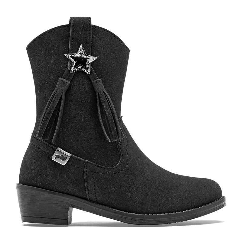 Mora West Bota Vaquera Negra Para Ni&ntilde;a 146707cd image number null