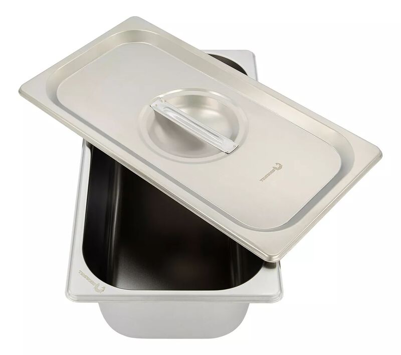 Inserto acero inoxidable 1/3 15cm con tapa Shor... image number null