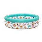 Pileta Infantil Inflable Redonda Animales Safari Pals Bestway 51008 Color Verde Claro