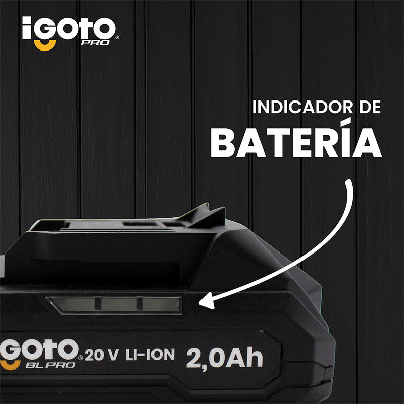 Bateria Li-ion Igoto Pro 20v Dc 2.0 A HI1006 image number null