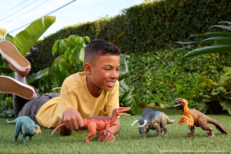 Dinosaurio De Juguete Mattel Jurassic World Reb... image number null