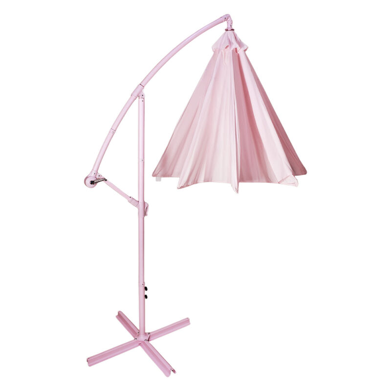 Sombrilla Full Color Rosa Exterior Lujo 2.9m + ... image number null