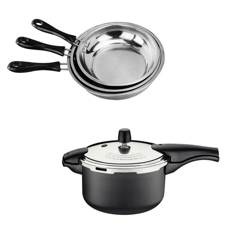 Olla de Presi&oacute;n Tramontina de 24 cm y 6 Litros ... image number null