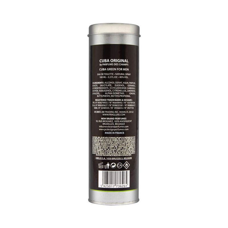 Perfume Cuba Green Eau De Toilette 100 Ml Para ... image number null