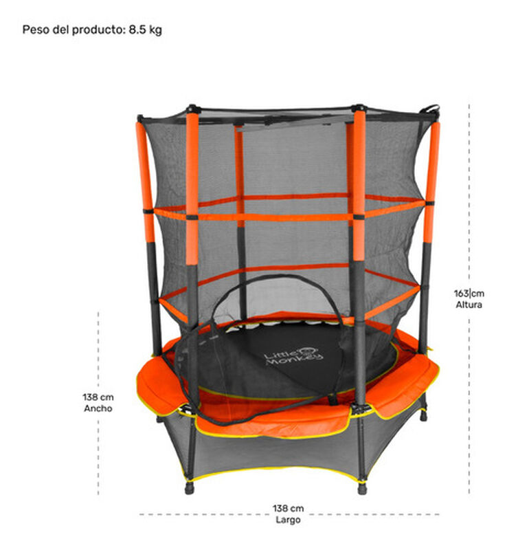 Trampolin Brincolin Tumbling Niños Infantil Red... image number null