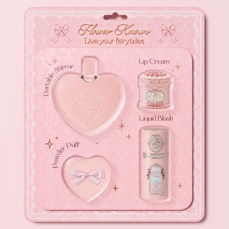 Set De Belleza Flower Knows Strawberry Kiss De ... image number null