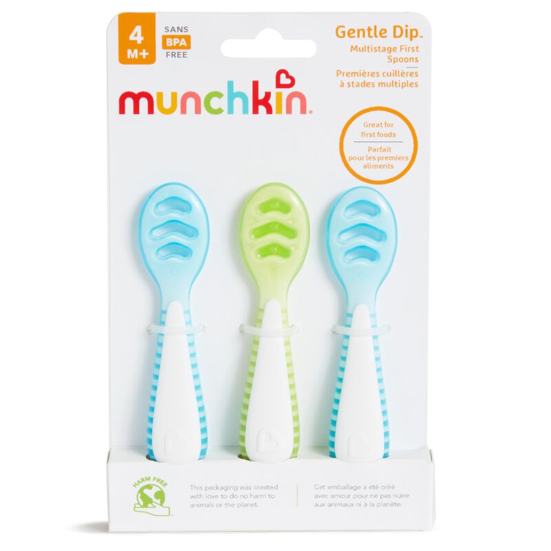 Cucharas Para Beb&eacute;s Munchkin Gentle Dip Para Au... image number null