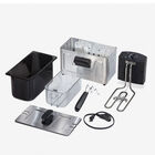 Freidora De Aceite Hamilton Beach 35032 3 Lts. Plateada