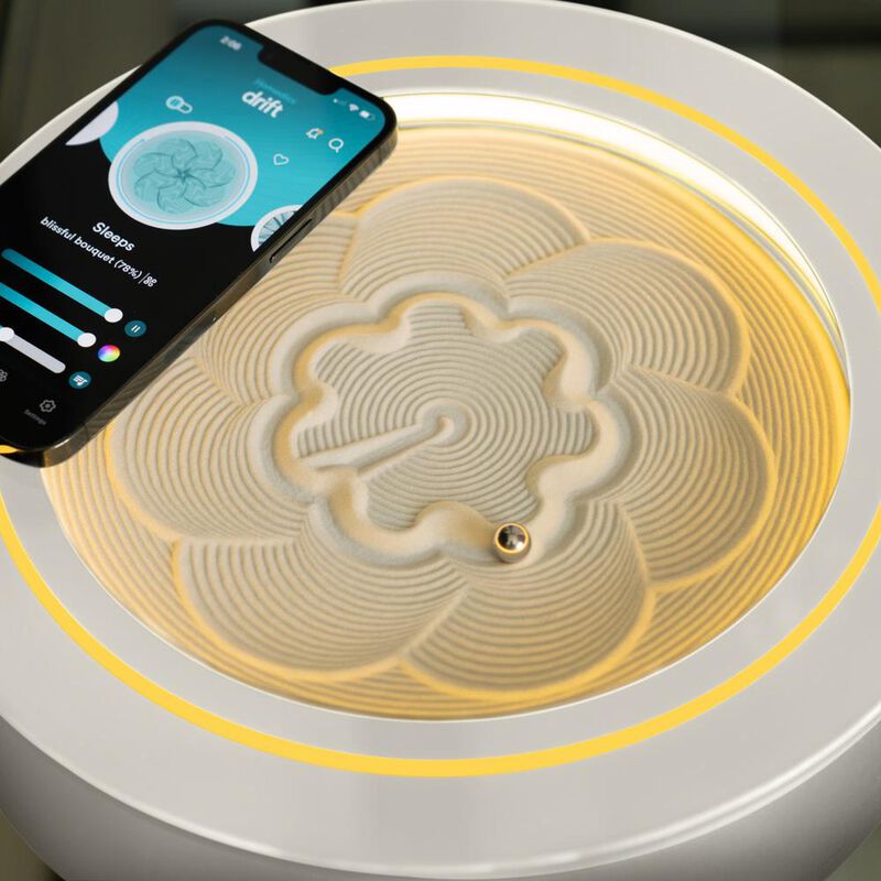 DRIFT Mesa de Arena Cinética Homedics con Ilumi... image number null