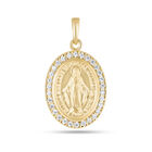 Medalla Virgen Milagrosa Oro 14k 20 Mm
