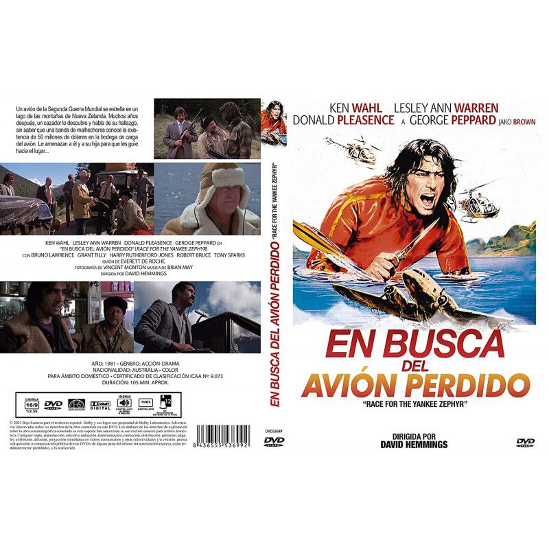 En Busca Del Avi&oacute;n Perdido [dvd] (1981) Race Fo... image number null