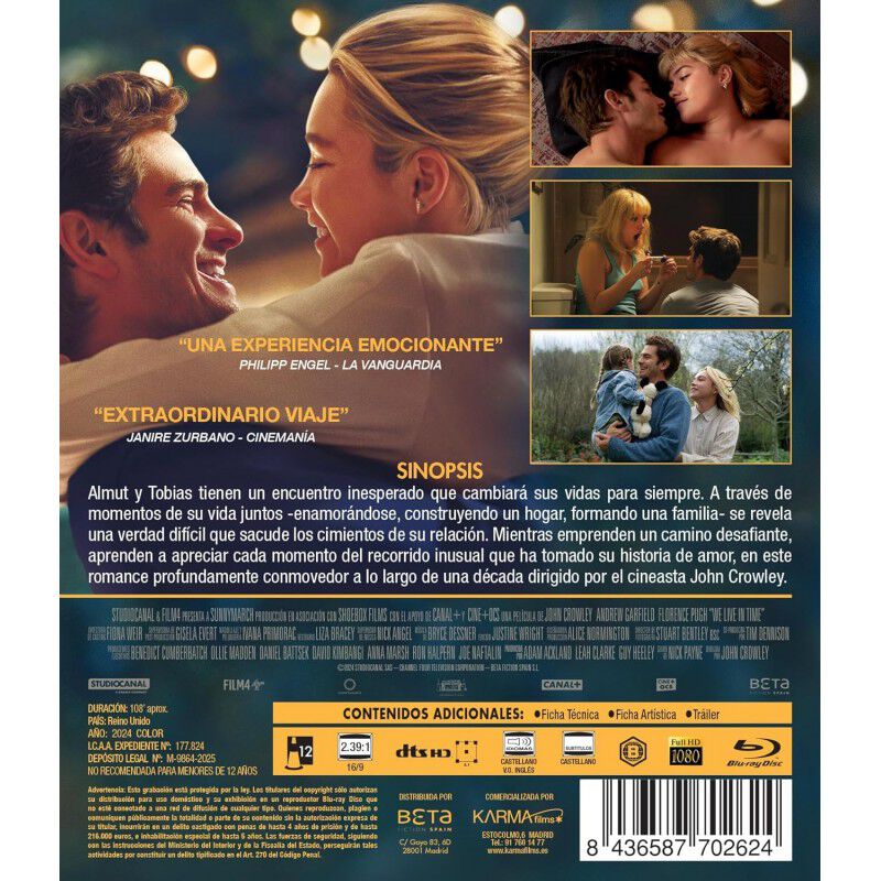 Vivir El Momento [blu-ray] (2024) Vivimos En El... image number null
