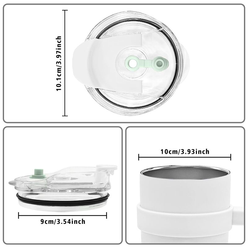 Tapas Para Vaso Aiheart 2 Unidades 3.54x3.97 Pu... image number null