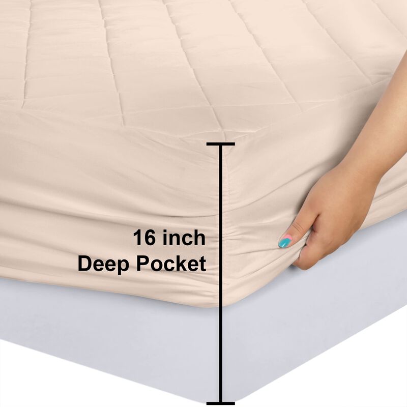 Funda De Colch&oacute;n Utopia Bedding Acolchada, Tama... image number null