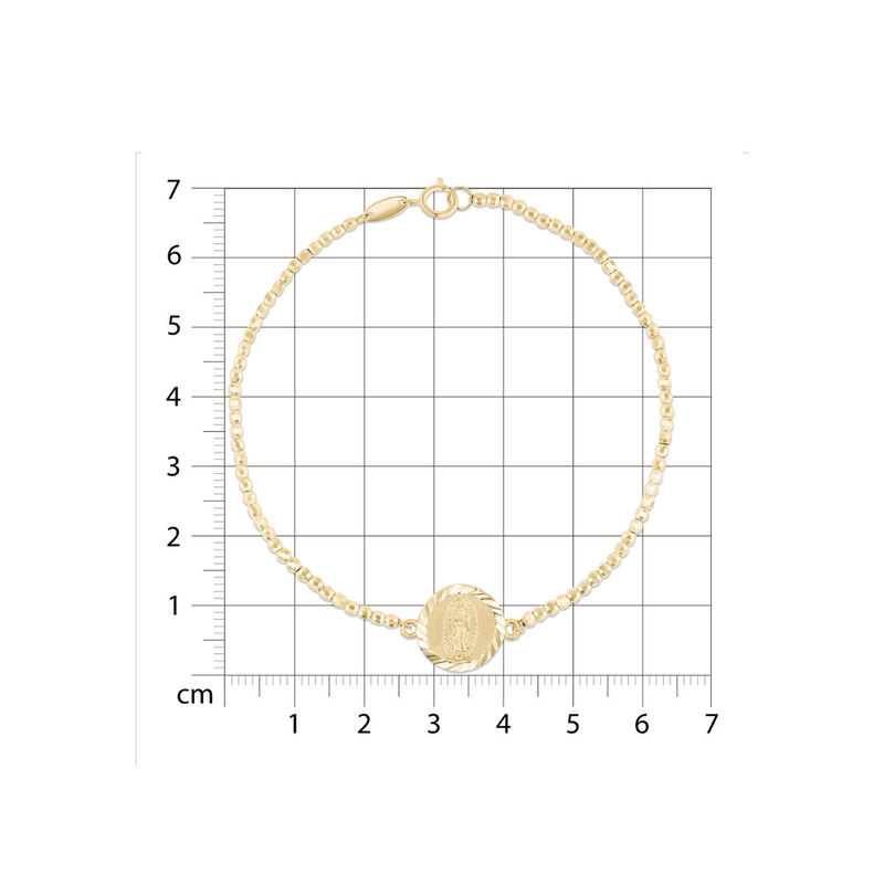 Insp&iacute;rate Con Pulsera 14k Virgen De Guadalupe |... image number null