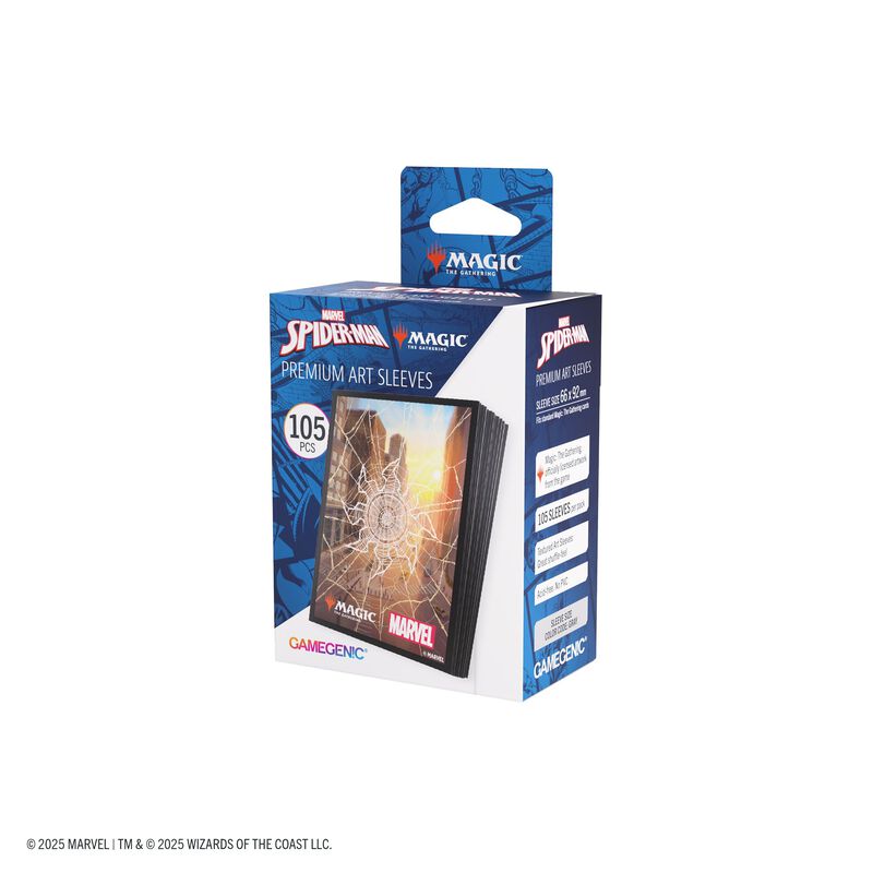 Fundas Para Cartas Gamegenic Spider-man Llanura... image number null