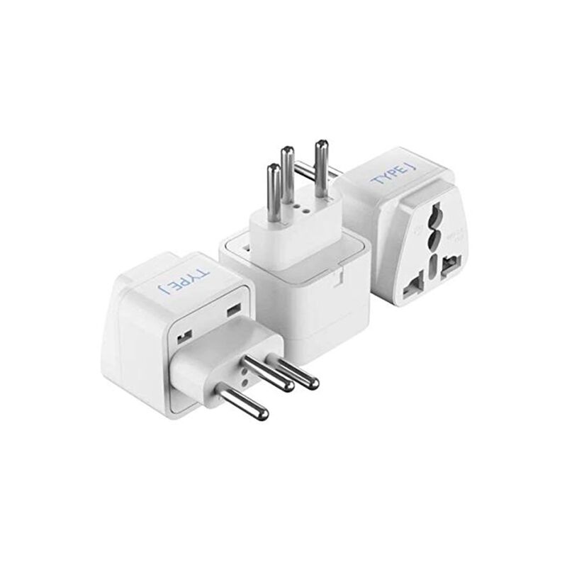 Adaptador De Enchufe De Viaje Ceptics Switzerla... image number null