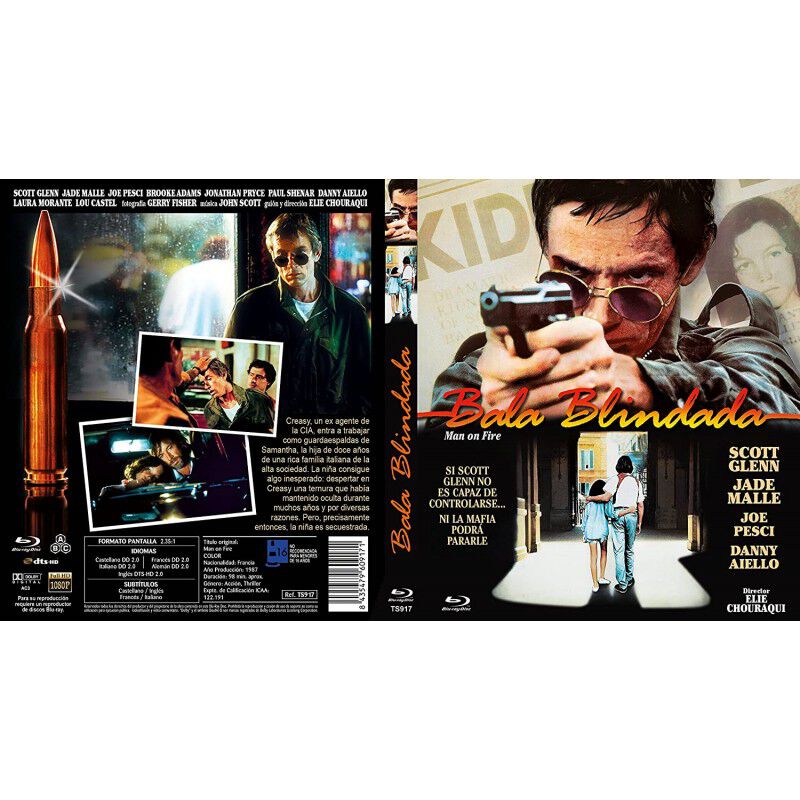 Bala Blindada [blu-ray] (1987) Man On Fire image number null
