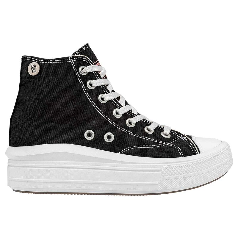 American Polo Tenis urbano para ni&ntilde;a negro blan... image number null