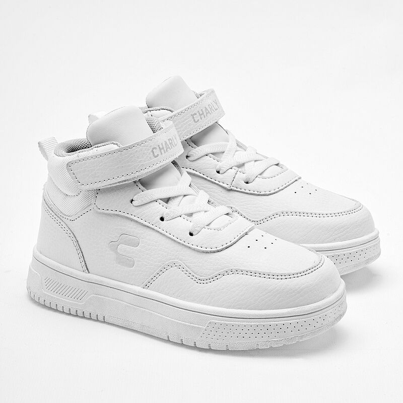 Charly Tenis urbano para ni&ntilde;o blanco, hasta ago... image number null