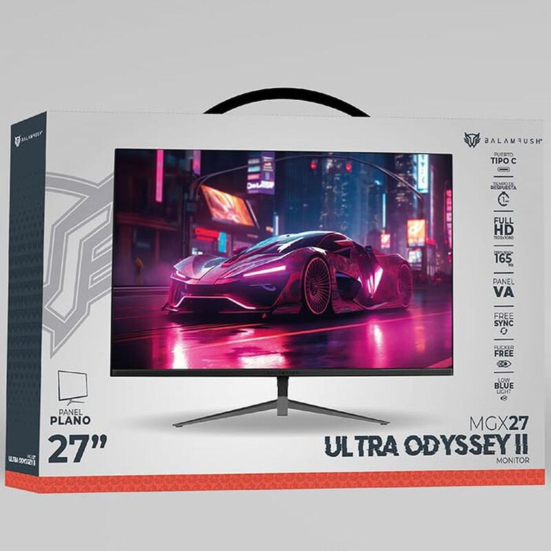 Monitor Gamer Balam Rush Ultra Odyssey Ii Mgx27... image number null