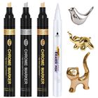 Marcadores Jdiction Chrome Pack De 4 Colores Met&aacute;licos