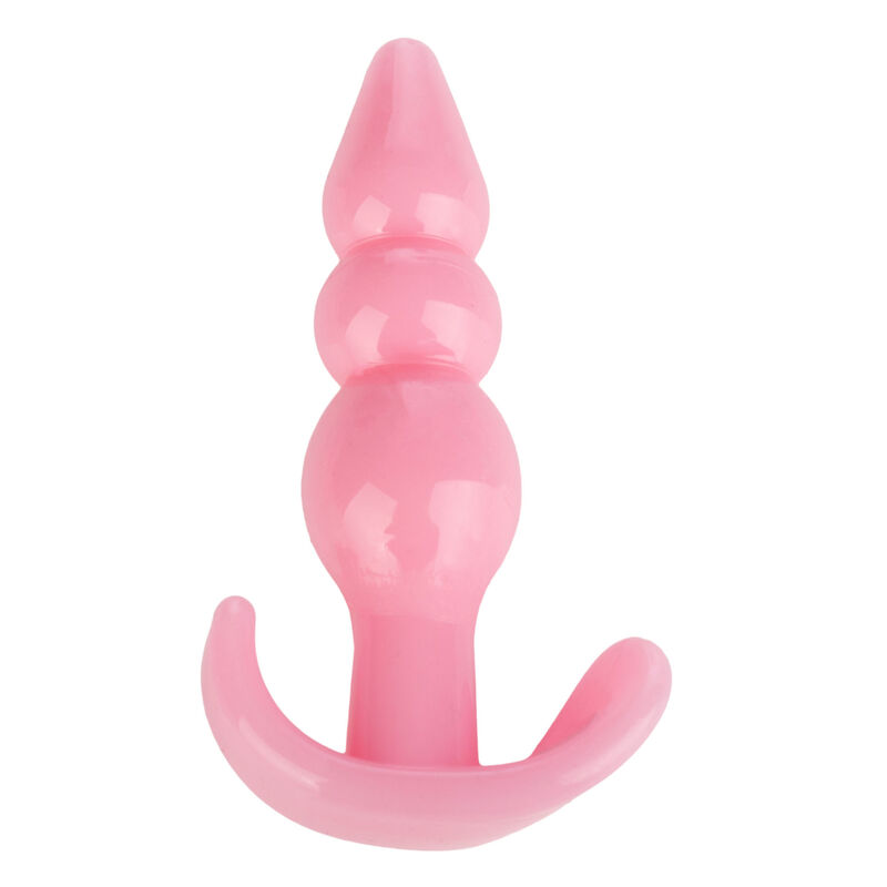 MULTI PACK SET BUTT PLUG DILDO JELLY ANAL&nbsp;ROSA image number null