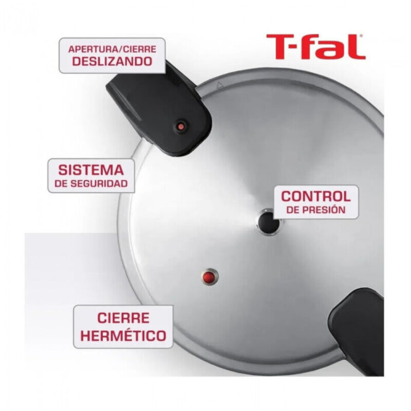 Olla de Presión T-Fal 12 L Válvula Seguridad Al... image number null