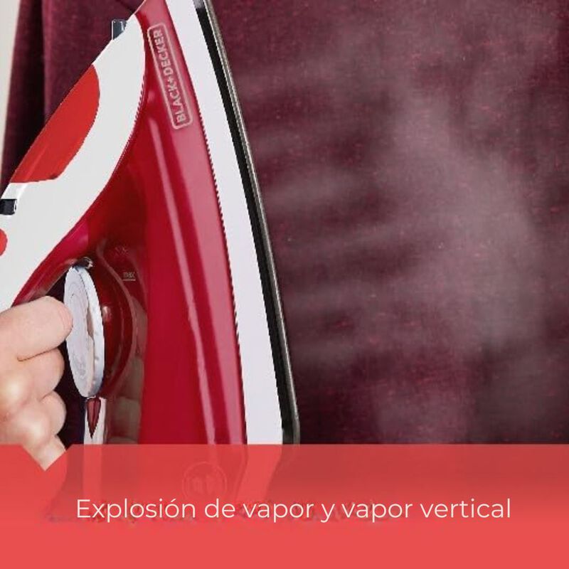 Plancha Para Ropa Black+decker Compacta 6 Ajust... image number null