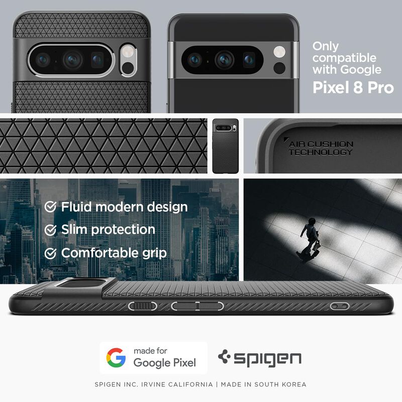 Funda Spigen Liquid Air Armor Para Pixel 8 Pro ... image number null